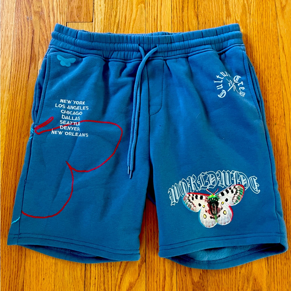 Blue Brooklyn Cloth Shorts